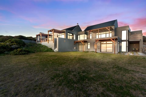 Property building, Beach, Sea view, Sunset