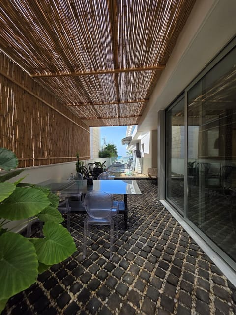 Patio, Seating area, Sea view