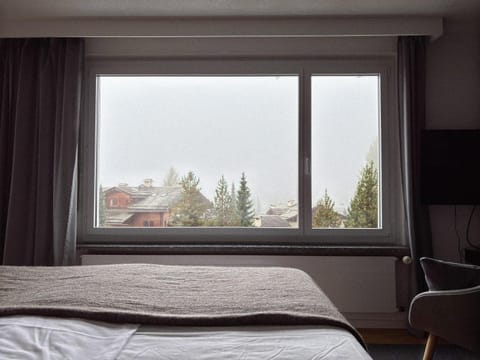 Bed, View (from property/room), Mountain view