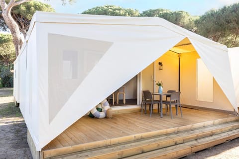 Property building, Patio