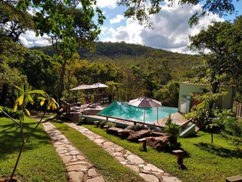 Garden, Sauna, View (from property/room), Landmark view, Mountain view, Pool view, Swimming pool