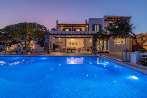 Property building, Swimming pool, Swimming pool, Sunset