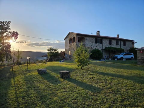 Property building, Summer, Garden, Garden view, Sunset