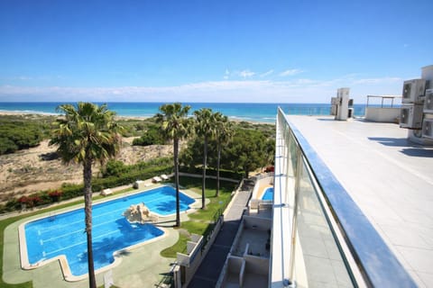 Solarium, View (from property/room), Pool view, Swimming pool