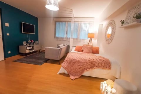 Le Confortable-Cosy studio à 3 minutes du métro Apartment in Aubervilliers