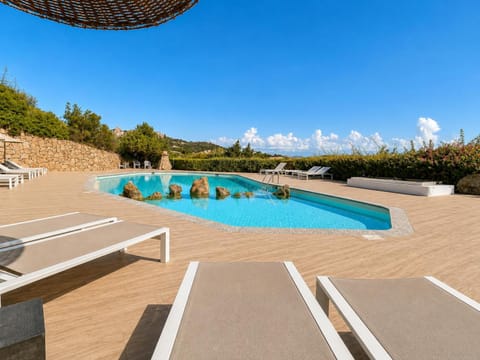 Natural landscape, Pool view, Swimming pool, sunbed