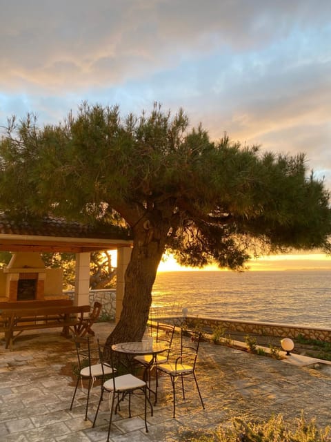 Patio, Sunrise, Sunset