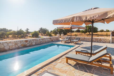 Natural landscape, Garden, Swimming pool