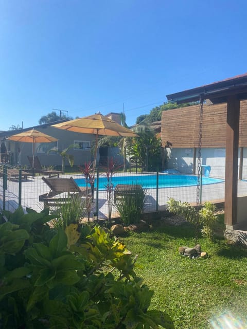 Day, Natural landscape, Garden, Garden view, Pool view, Swimming pool, sunbed