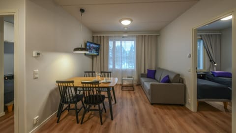 Living room, Dining area