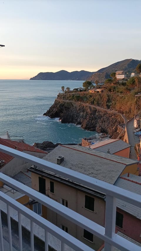 Dreamers Sea View - White and Green Apartment in Manarola