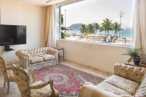 Luxo frente mar Copacabana Apartment in Rio de Janeiro
