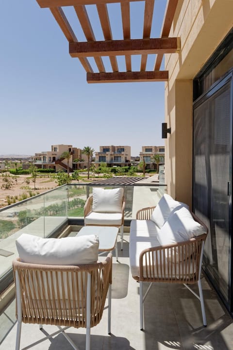 Property building, Day, View (from property/room), Balcony/Terrace, Seating area
