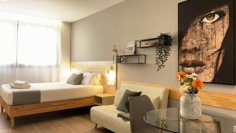Living room, Bedroom