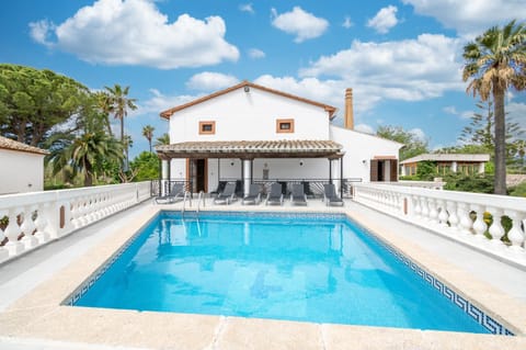 Property building, Living room, Swimming pool