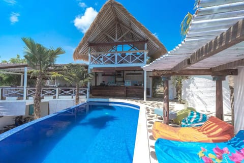 Property building, Pool view, Swimming pool