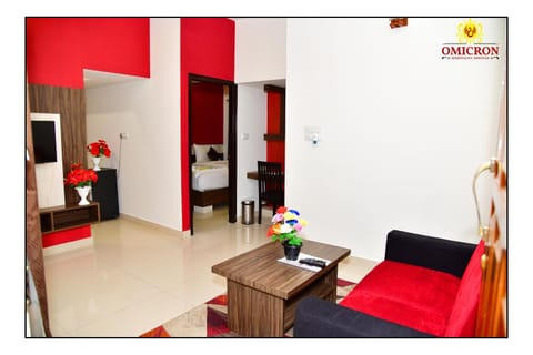 Bed, TV and multimedia, Living room, Photo of the whole room, Seating area, minibar