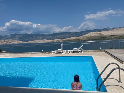 Natural landscape, Pool view, Swimming pool