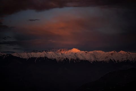 Natural landscape, View (from property/room), Mountain view, Sunrise, Sunset
