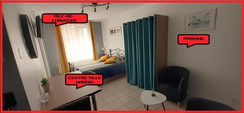 Charmant studio en plein centre avec parking Apartment in Hauts-de-France