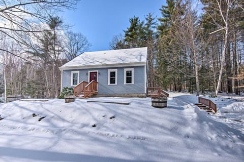 Gilford Home with Forest View, by Lake Winnepesaukee House in Belmont