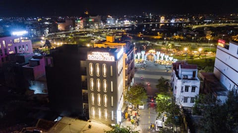 Night, Neighbourhood, Bird's eye view, City view