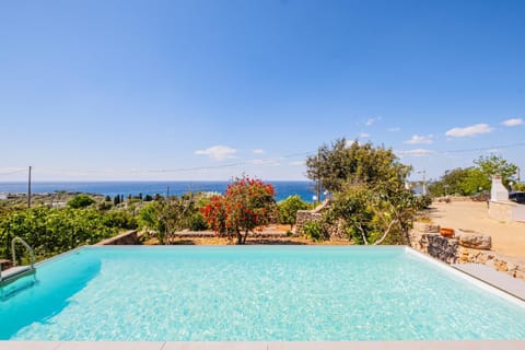 Day, Natural landscape, Pool view, Sea view, Swimming pool, sunbed