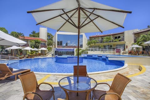 Pool view, sunbed