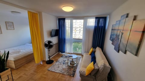 Bed, TV and multimedia, Living room, Bedroom