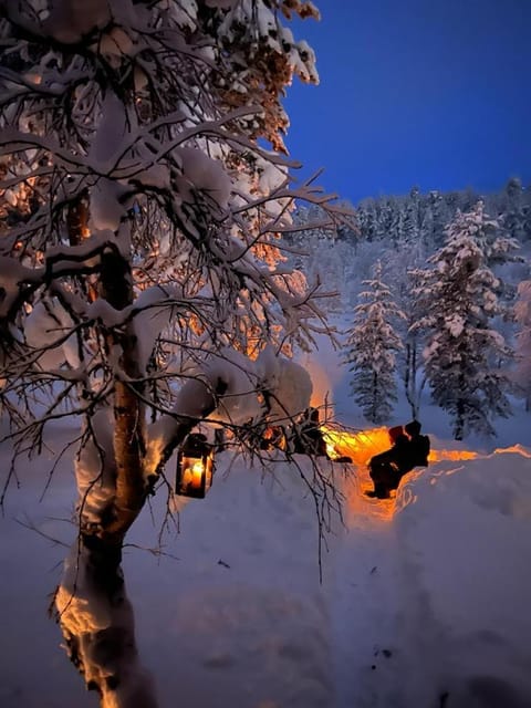 Saariselällä, sielukas hirsimökki - Unique cottage Chalet in Lapland