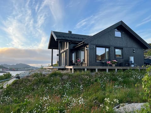 Property building, Summer, Garden