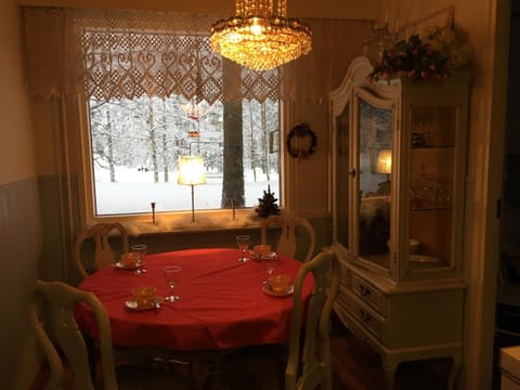 Dining area