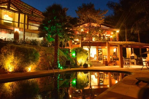 Property building, Natural landscape, Garden, Garden view, Pool view, Swimming pool