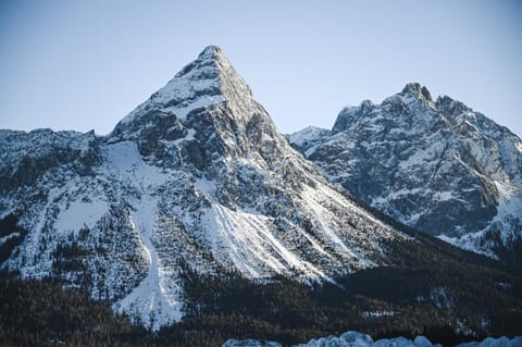 Natural landscape, Winter, Mountain view
