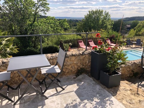 Balcony/Terrace, Garden view, Pool view