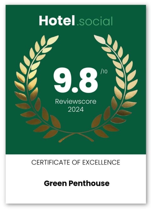 Green Penthouse Apartment in Pomeranian Voivodeship