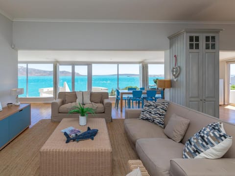 Property building, Living room, Sea view