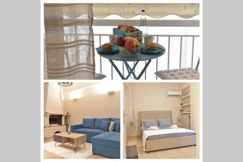 Bed, Living room, Photo of the whole room