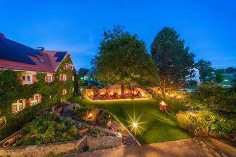 Property building, Garden view