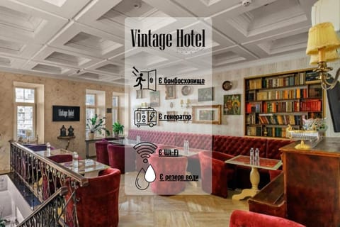 Restaurant/places to eat, Property logo or sign, Library, TV and multimedia, Lounge or bar, Seating area
