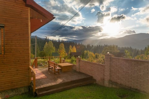 Nearby landmark, Natural landscape, Mountain view, Sunset