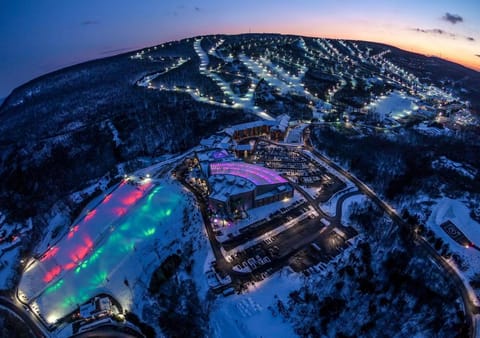 Property building, Winter, Skiing