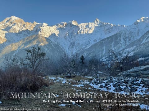 Winter, Mountain view
