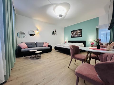 Living room, Seating area, Dining area, Bedroom