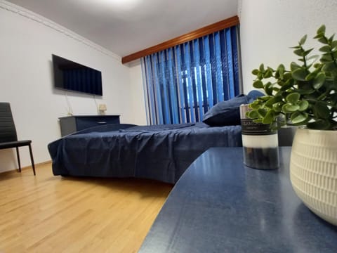 Communal lounge/ TV room, Bed, TV and multimedia, Photo of the whole room, Decorative detail, Decorative detail, Bedroom, Guests, group of guests, Family