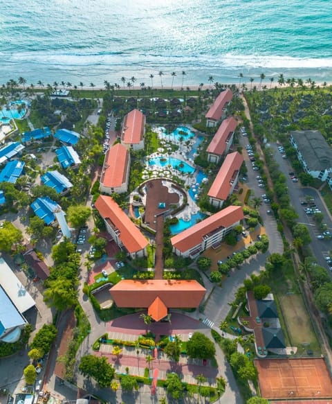 Property building, Restaurant/places to eat, View (from property/room), Lobby or reception, Beach, Sea view, Swimming pool