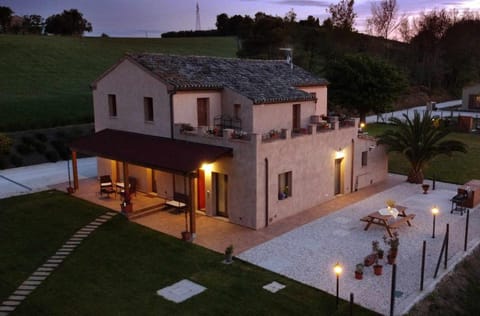 Facade/entrance, Summer, BBQ facilities, Garden, Sunset