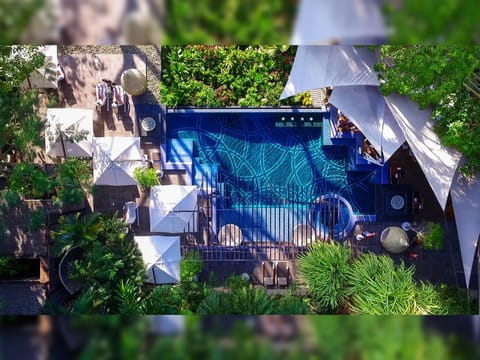 Lounge or bar, Decorative detail, Landmark view, Pool view, Swimming pool