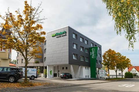 Property building, Facade/entrance, Street view, Parking
