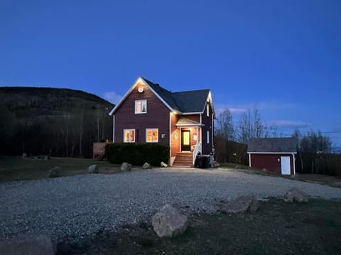 Property building, Sunset